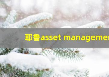 耶鲁asset management